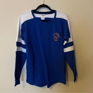 Victoria's Secret PINK Boise State University Blue Long Sleeve